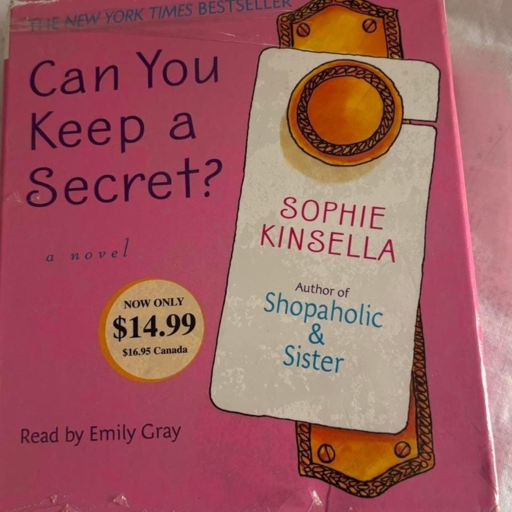 Can You Keep A Secret? by Sophie Kinsella sealed audio book rare listen in car
